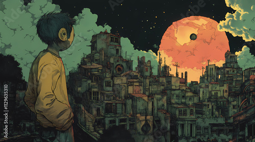Wally Chronicle. Illustration