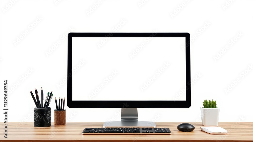 Laptop mock up with clear screen on white background for graphic design, gadget, mockup Laptop mock up with clear screen on white background for graphic design, gadget, mockup