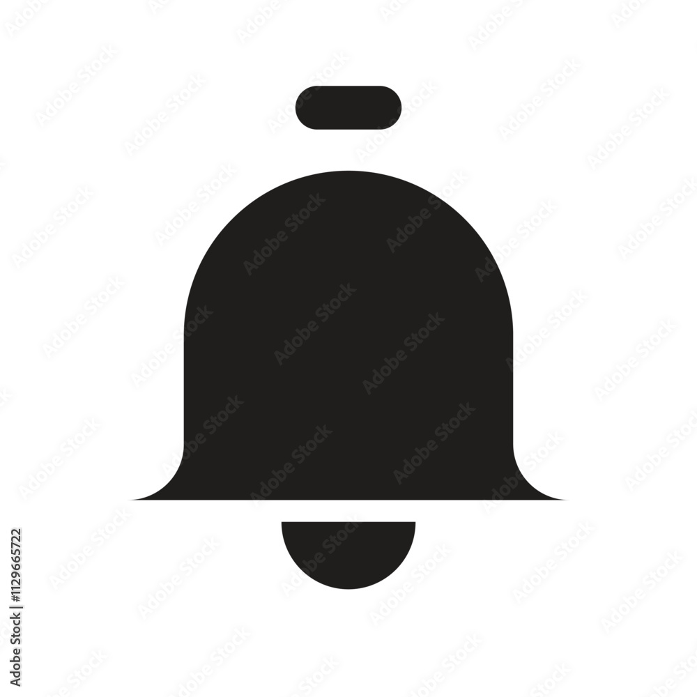 The image shows a pixelated white bell icon signifying notifications or alerts against a dark gray square background. The image shows a pixelated white bell icon signifying notifications or alerts against a dark gray square background.