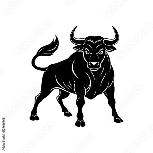 Bull silhouette 