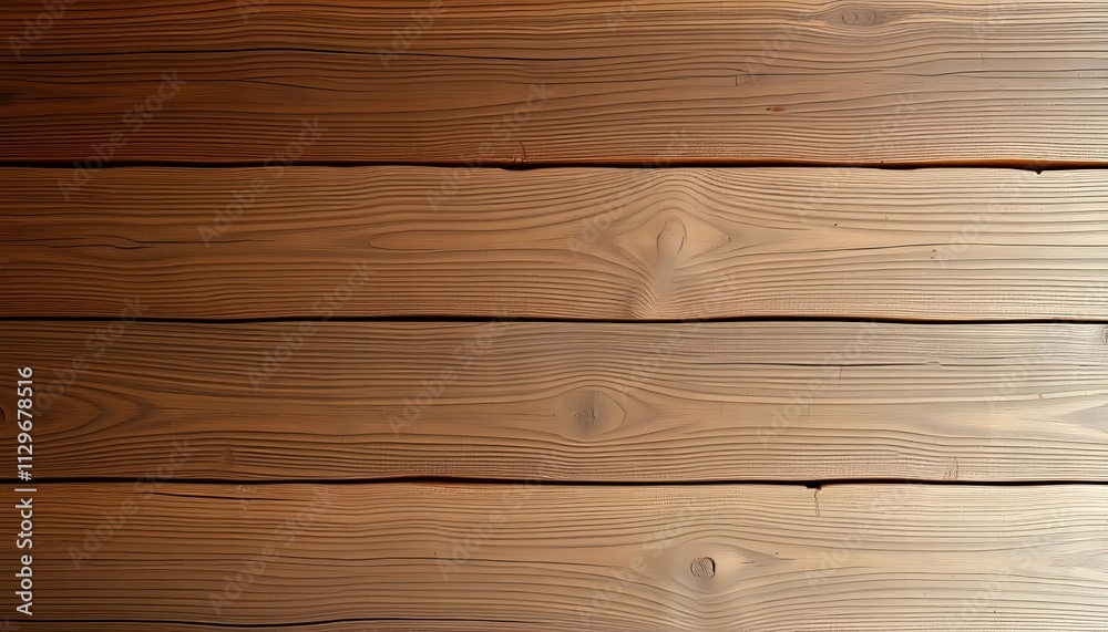 Naklejka premium Rustic Brown Wooden Planks Texture Background Image for Design Projects