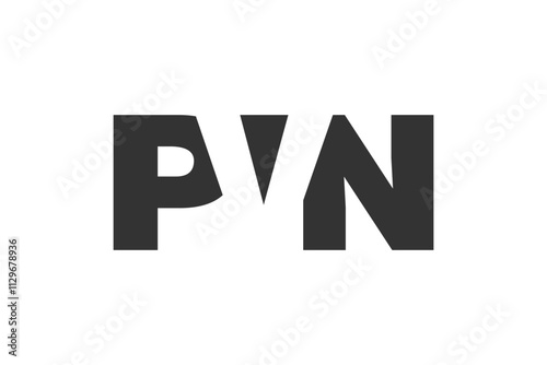 Free Download PVN logo design. Initial letter P V N bold font style for tech startups, consulting, corporate branding. Creative company name, headlines typography identity, trendy logotype. - GFXLoad