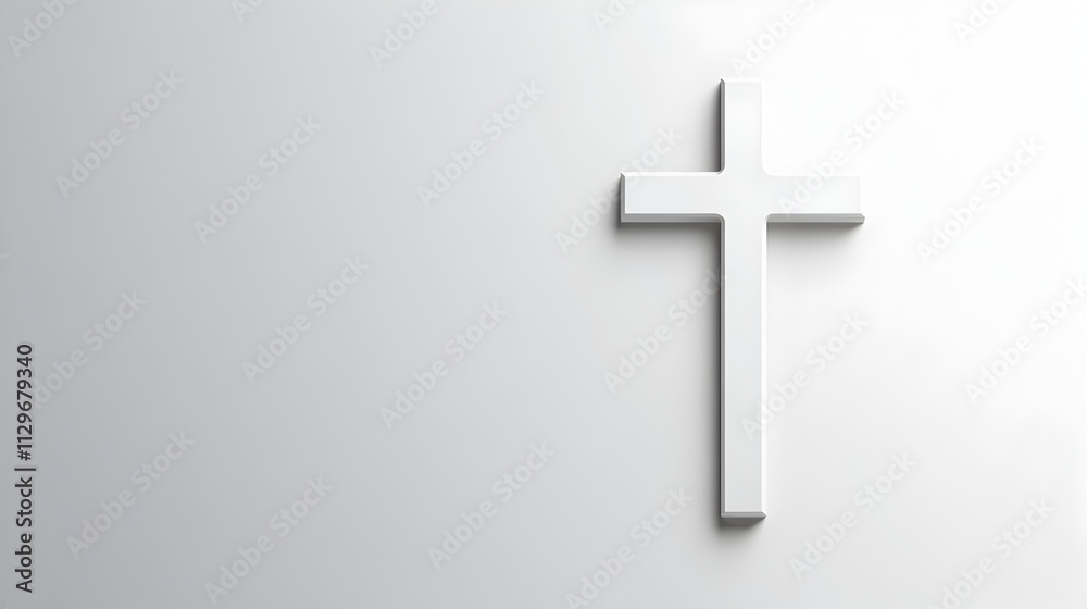 A simple vector of a cross, symbolizing Christianity, with clean lines and no extra details. Minimalist Christian cross design. A simple vector of a cross, symbolizing Christianity, with clean lines and no extra details. Minimalist Christian cross design.