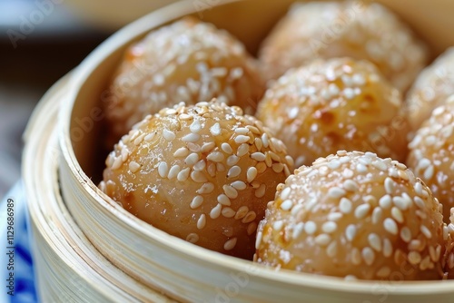 Chinese Hong Kong sesame balls
