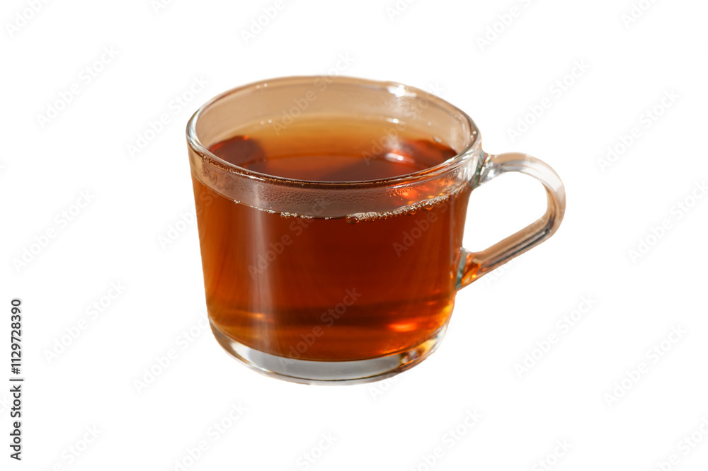 Warm cup of tea steaming gently on a table during a cozy afternoon session with friends Warm cup of tea steaming gently on a table during a cozy afternoon session with friends