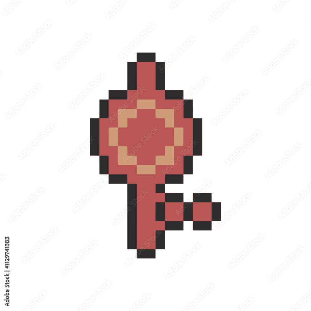 Fototapeta premium pipette filler liquid pixel art