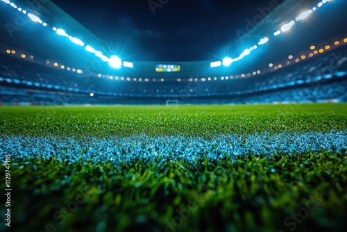 Night Football Stadium