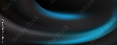 Abstract Dark Blue Swirl Gradient Background Design Image
