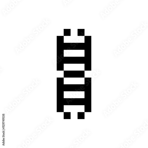 dna genetic symbol pixel art