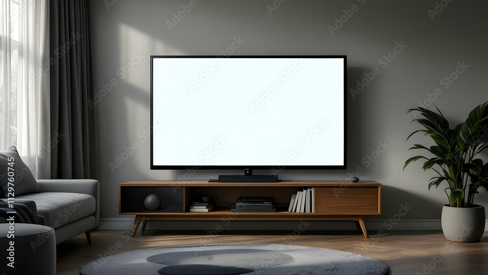 TV monitor at the home TV monitor at the home