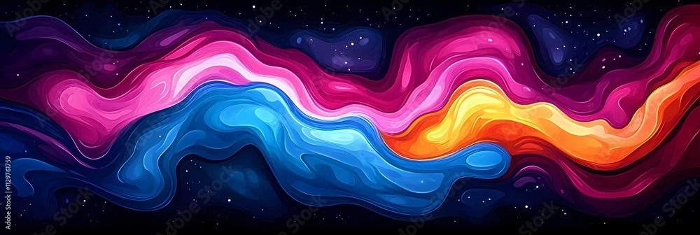 Obraz premium Whimsical Watercolor Dreamscape