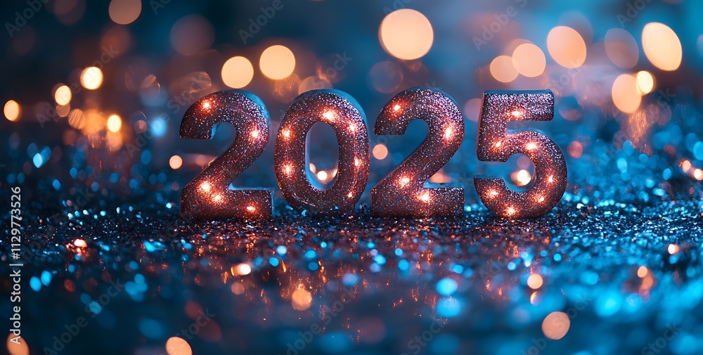 Number with Lights Happy New Year 2025
Number with Lights Happy New Year 2025