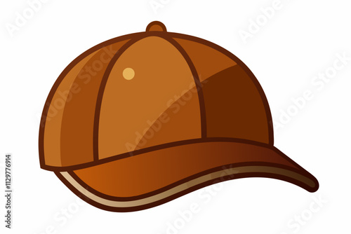 wonderful playing Cap isolated on white background vector illustration