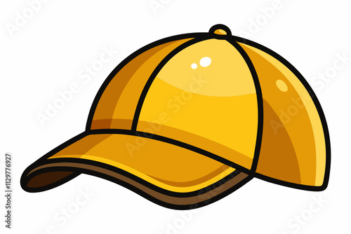 wonderful playing Cap isolated on white background vector illustration
