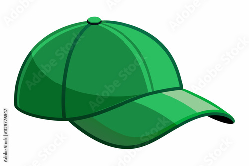 wonderful playing Cap isolated on white background vector illustration