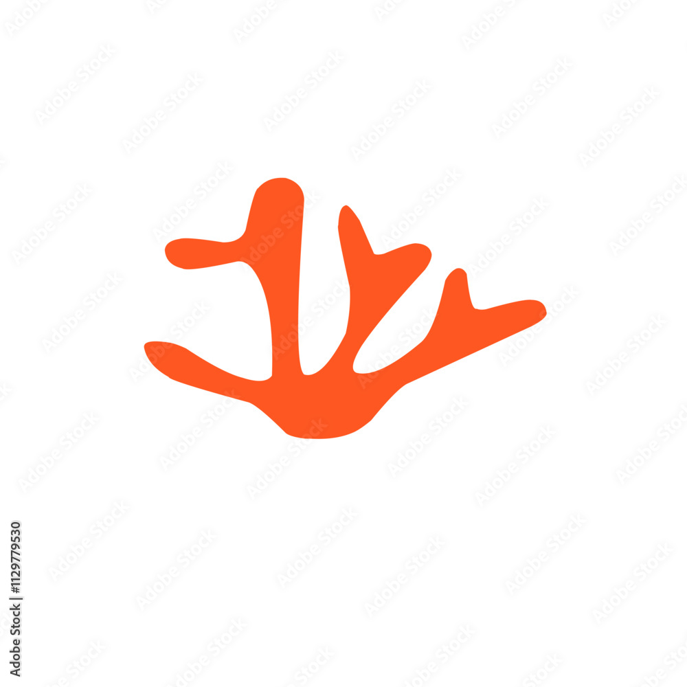 Obraz premium red coral reef