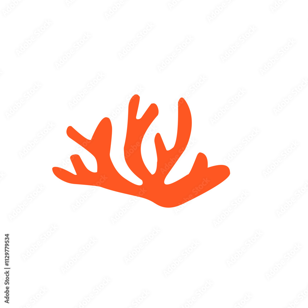 Obraz premium red coral reef