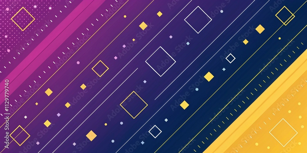 Colorful abstract background with different geometric patterns Colorful abstract background with different geometric patterns