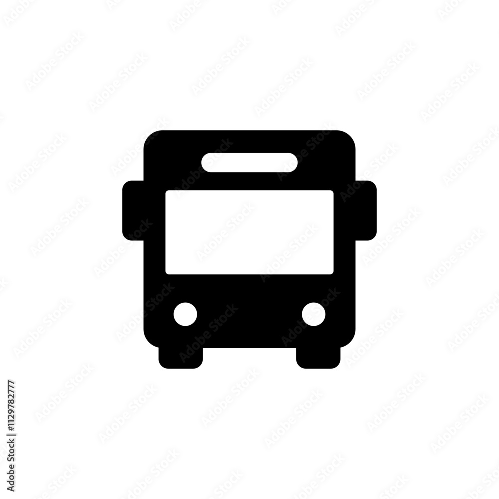 Bus icon logo design. bus sign and symbol Bus icon logo design. bus sign and symbol