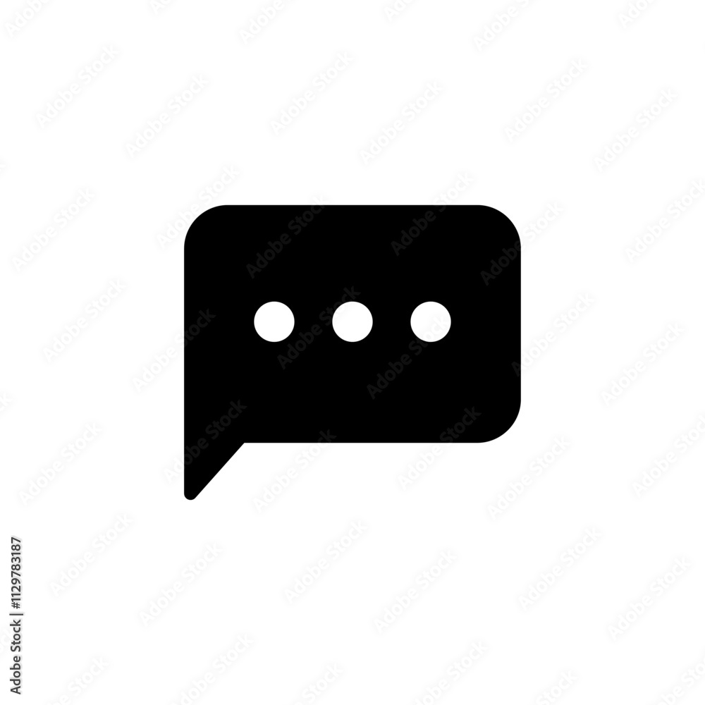 Chat icon logo design. speech bubble sign and symbol. comment icon. message Chat icon logo design. speech bubble sign and symbol. comment icon. message