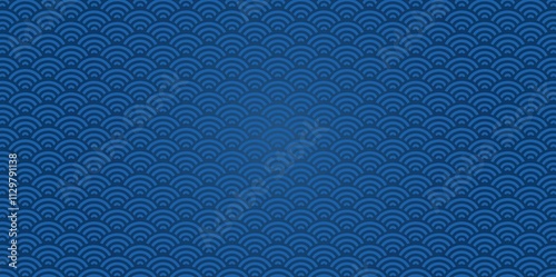 blue Chinese pattern oriental background for Chinese new year celebration