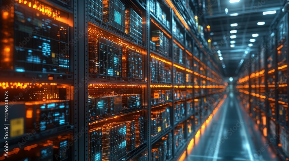 AI models optimize supply and demand in a modern data center at night AI models optimize supply and demand in a modern data center at night