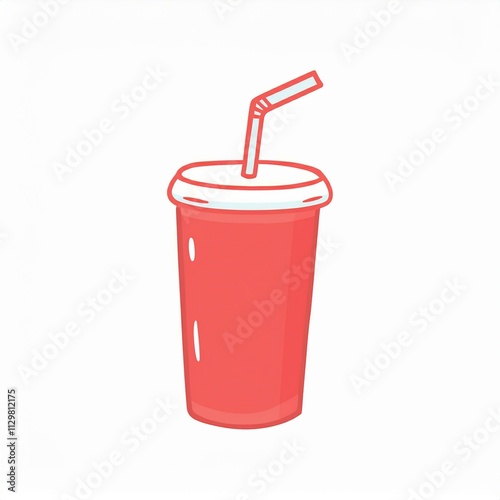 hand drawn doodle beverage illustration isolated Generated image