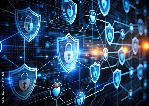 Securing your network:  Advanced firewall, monitoring, and protection against cyber threats, even in low light conditions.