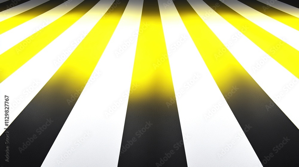 © McClerish - Abstract Yellow, White, and Black Diagonal Stripes Converging to a Vanishing Point © McClerish - Abstract Yellow, White, and Black Diagonal Stripes Converging to a Vanishing Point