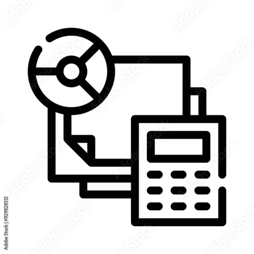 budgeting line icon