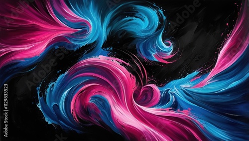 abstract background with swirls