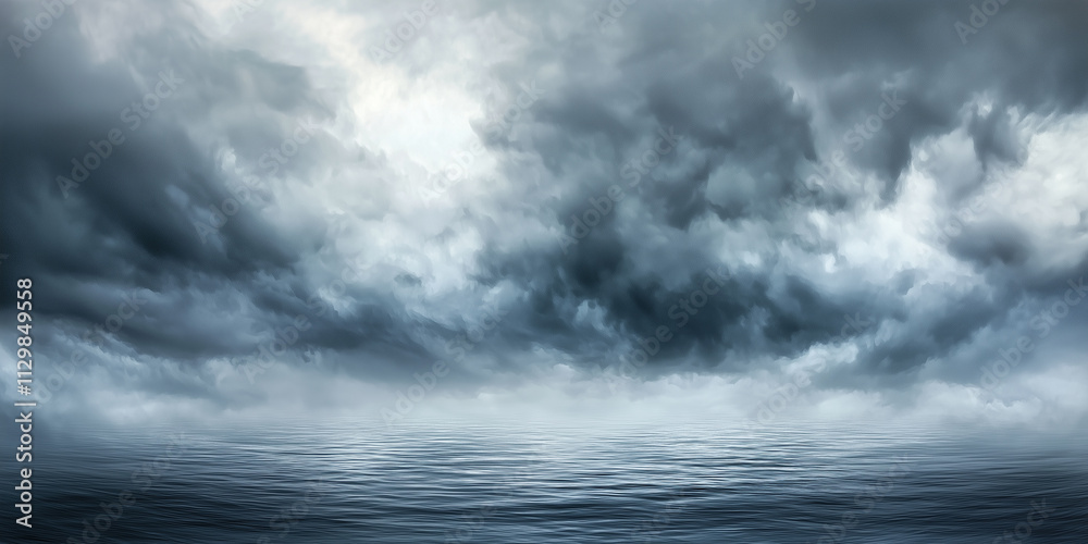 River Water Storm Clouds Panorama Panoramic Banner. Stream or river fresh water wetlands nature scene with storm clouds in the sky. The stormy image is several images stitched together to form a panor River Water Storm Clouds Panorama Panoramic Banner. Stream or river fresh water wetlands nature scene with storm clouds in the sky. The stormy image is several images stitched together to form a panor