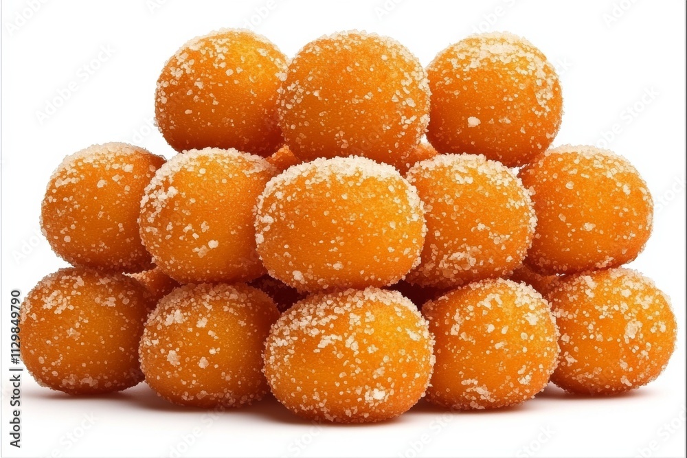 Delicious sweet treatsmouthwatering sugar coated balls culinary delight studio shot food styling indulgence Delicious sweet treatsmouthwatering sugar coated balls culinary delight studio shot food styling indulgence