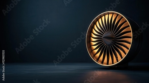 Jet engine components constructed from nickel alloys, hightemperature performance, cuttingedge aerospace materials photo