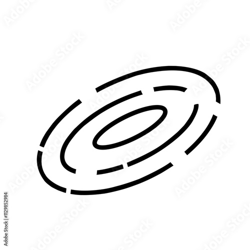 Space Line Vector