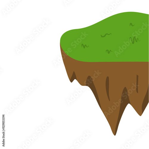 Ravine cliff vector