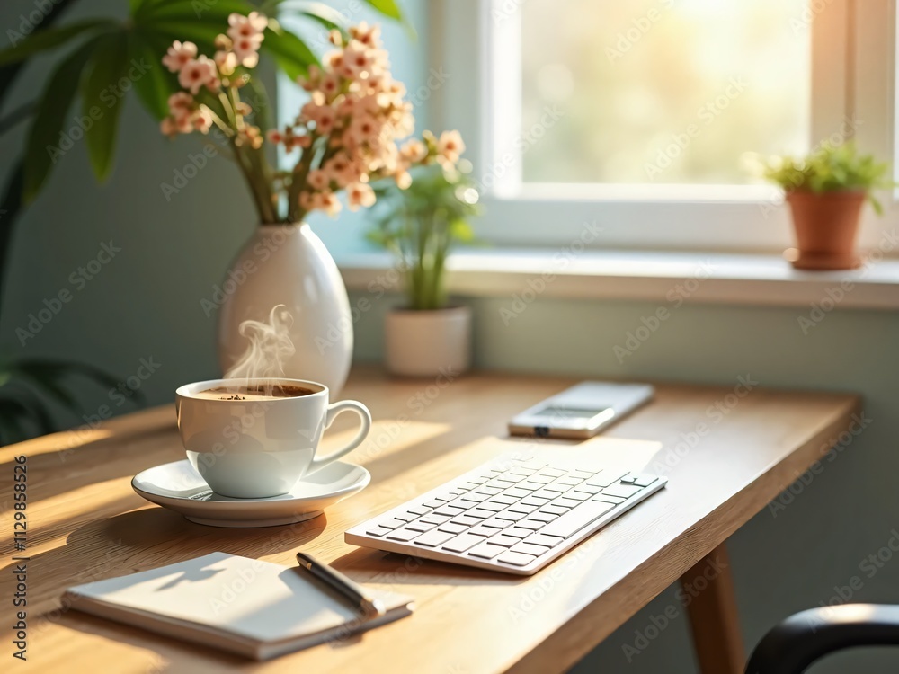 Still Life Photo Showing Objects Arranged Aesthetically on a Wooden Table Still Life Photo Showing Objects Arranged Aesthetically on a Wooden Table