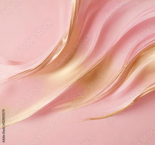 Soft pink and gold abstract background with a gentle fade effect , #homedecor, #faded luxe, #pinkandgold photo