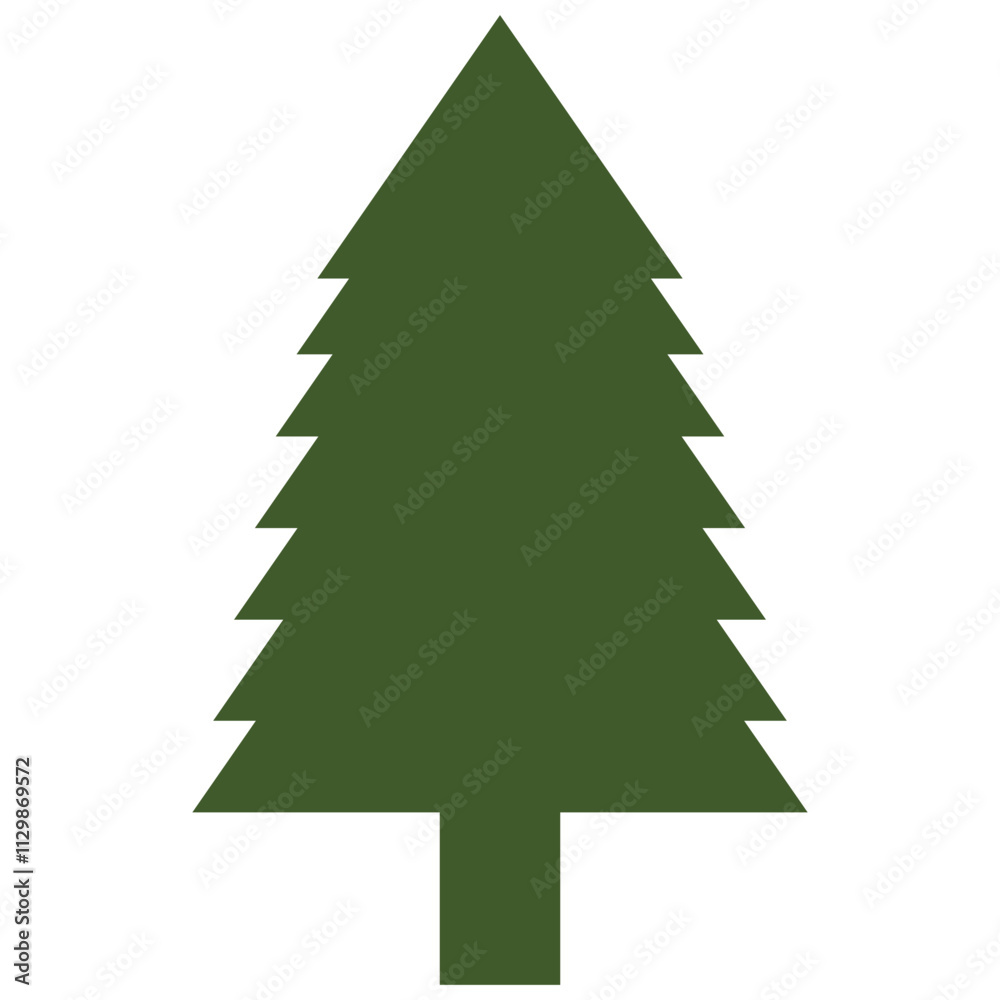 Fototapeta premium Christmas Tree Design Vector