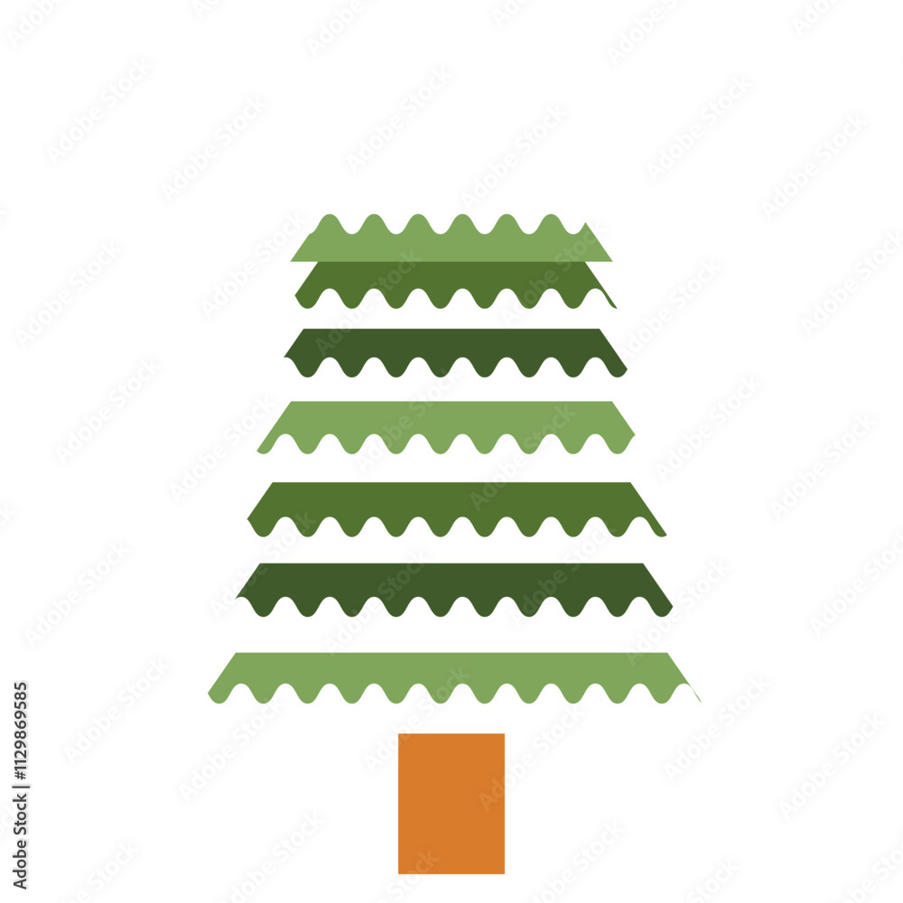Christmas Tree Design Vector Christmas Tree Design Vector