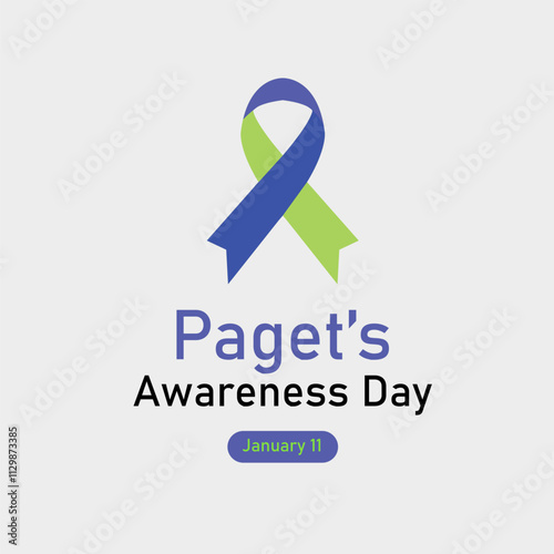 vector graphic of Paget’s Awareness Day good for national Paget’s Awareness Day celebration. flat design. flyer design.flat illustration.