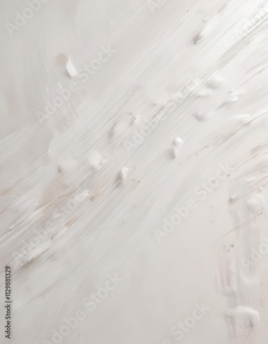 Delicate white brush strokes on canvas creating a soft texture, subtle, gentle, oil painting, artistic texture