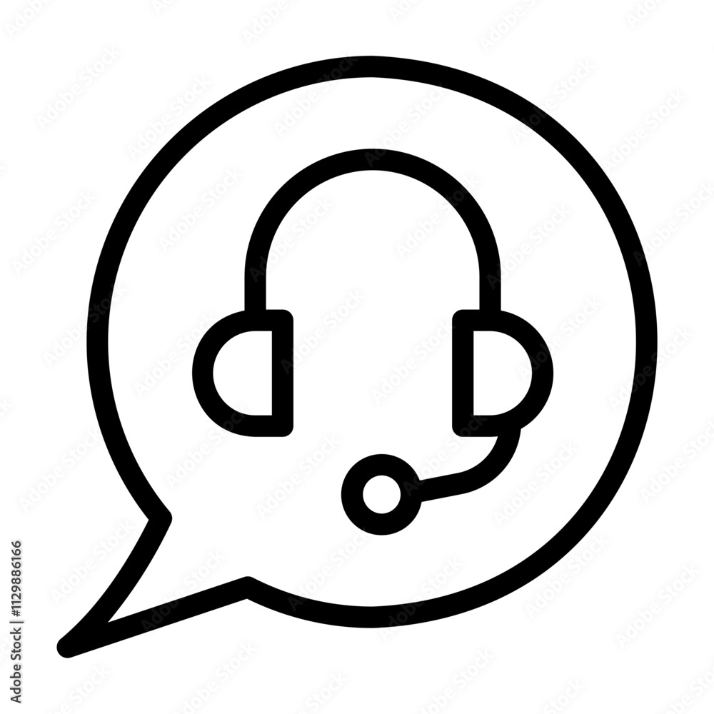 support care Line Icon support care Line Icon