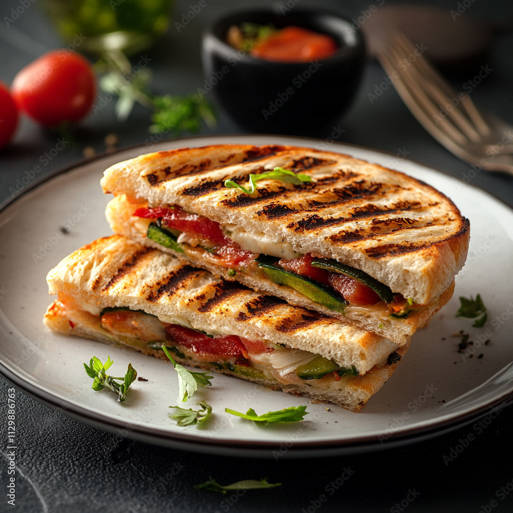 Grilled tasty Panini Grilled tasty Panini