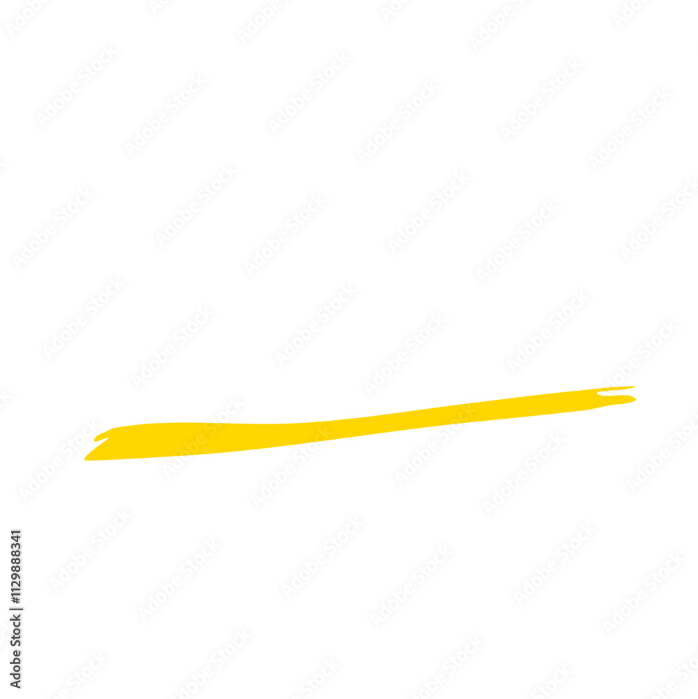 Marker yellow strokes Marker yellow strokes