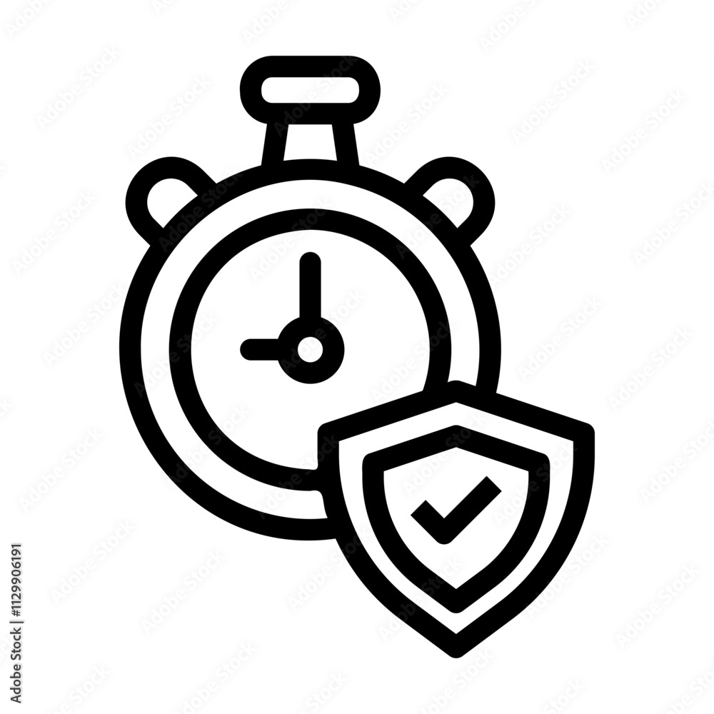 long term Line Icon long term Line Icon