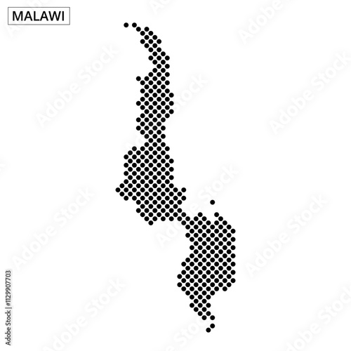 Detailed map of Malawi highlighting its unique geographic features and location in Africa