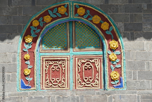 Wusutu Lama Temple, Hohhot, Inner Mongolia, China photo