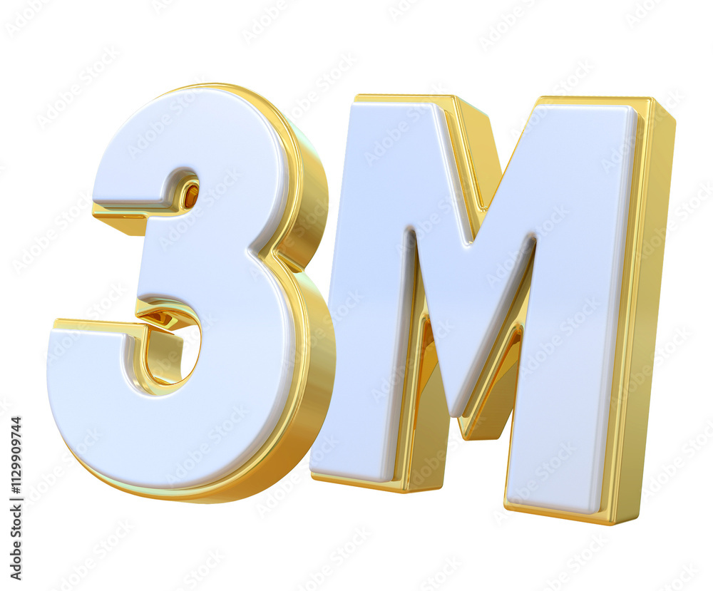 3M Follow Gold Number 3M Follow Gold Number