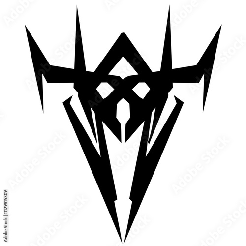 Tribal Tattoo Fill Element art